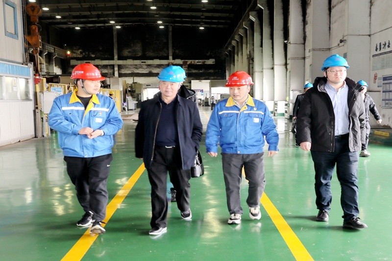 2024年 1月30日，浙江省经信厅机关党委二级巡视员孙自强莅临J9集团纸业发展岁末岁首安全出产督导