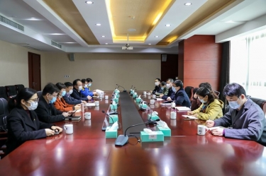 浙江省委组织部部务会议成员、派驻纪检监察组组长周鲁明一行莅临J9集团调研
