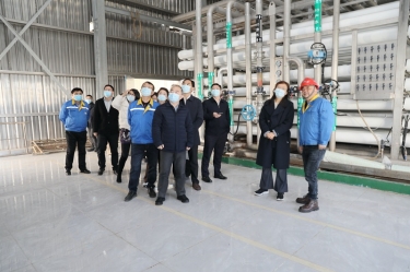 浙江省碳达峰碳中和工作督查组莅临J9集团纸业调研